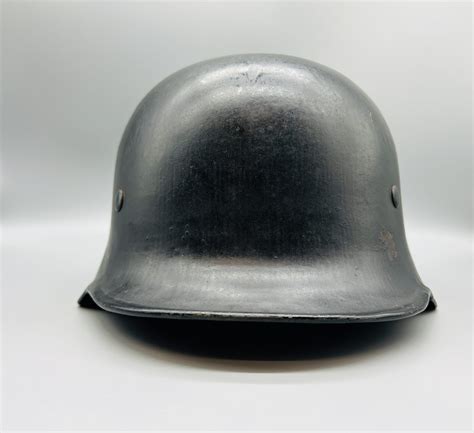 German M34 Fire Police Helmet I Ww2 German Militaria