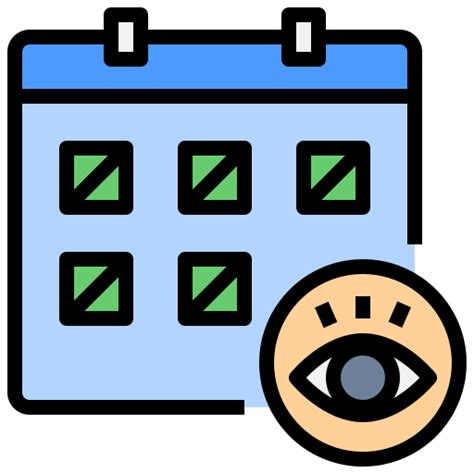 Observation Generic Outline Color Icon