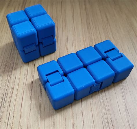 Infinity Fidget Cube 3d Printed Sensory Toy Crafted By Etsy