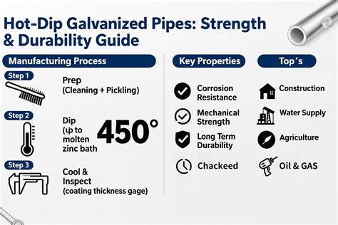 Unveiling The Strength And Durability Of Hot Dip Galvanized Pipes The