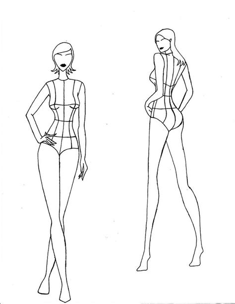 Mannequin Drawing For Fashion at GetDrawings | Free download