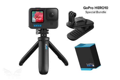 GoPro HERO10 Black Veiksmo Kamera Su Papildoma Baterija Magnetinis