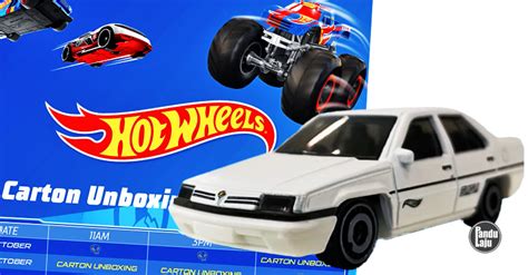Hot Wheels Proton Saga Kembali Kini Hadir Dalam Warna Putih