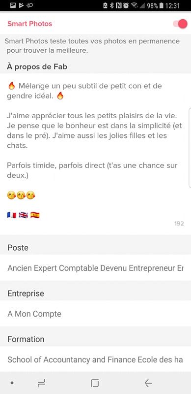 M Thodologie Et Technique Pour R Diger Le Profil Tinder Parfait Le