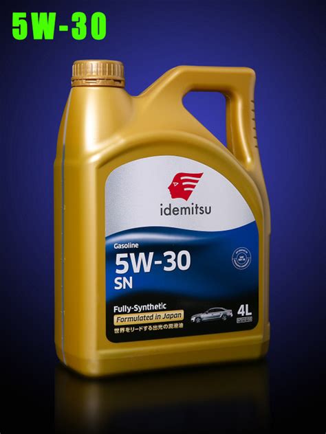 Масло моторное IDEMITSU Gasoline Fully-Synthetic 5W-30 Синтетическое ...