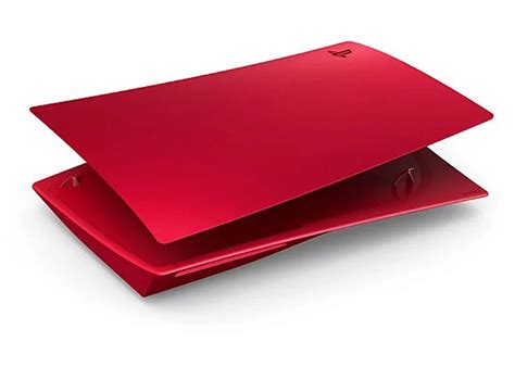 Sony PlayStation PS5 Disc Edition Cover Volcanic Red - US