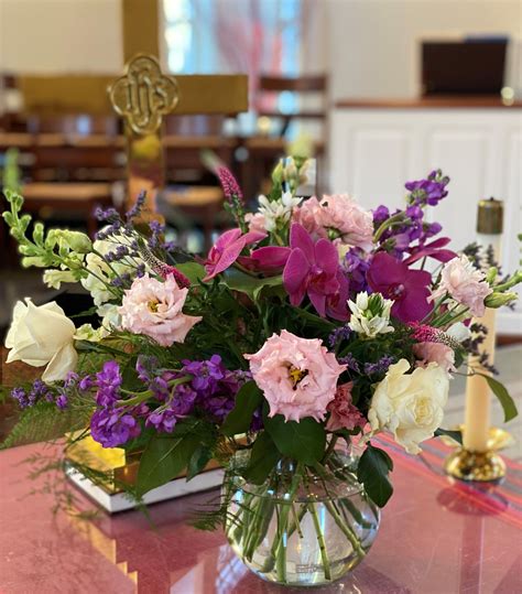 Flower Dedications Wilton Presbyterian Church