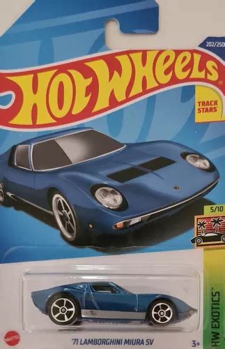 Hot Wheels 2022 Hw Exotics 71 Lamborghini Miura Sv Lacrado Mercadolivre