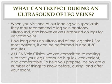 PPT - What a Leg Ultrasound Can Reveal About Your Varicose Veins ...