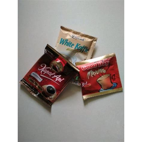 Jual ANEKA Kopi Kapal Api ABC Good Day Luwak Coffeemix 1 Sachet