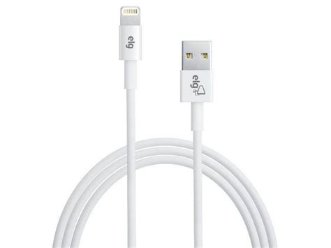 Cabo Lightning IPod IPhone IPad 1 8m ELG Adaptador De Carregador