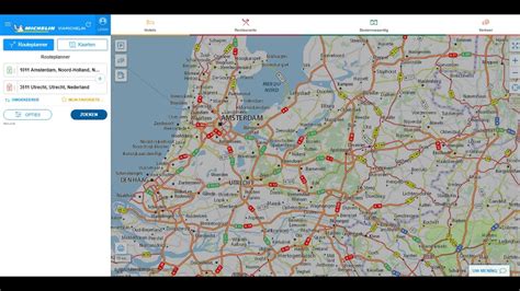 Viamichelin Routeplanner Route Maken Youtube