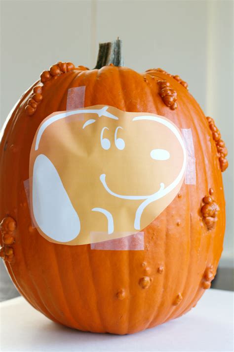 Free Printable Snoopy Pumpkin Stencils