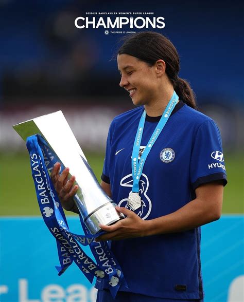 Sam Kerr wins FAWSL Golden Boot and Chelsea successfully defend their ...