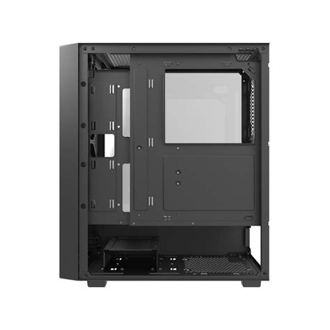 V Case Darkflash Dk Black Mid Tower M U En Fan Led