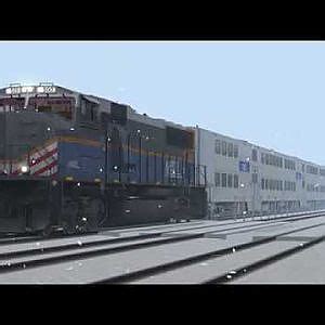 Metra SD70MACH 500 Westbound Chase Along BNSF Racetrack With NS and ...