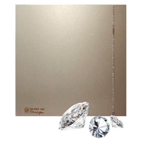 Накладной вентилятор Soler Palau SILENT-100 CZ CHAMPAGNE DESIGN ...
