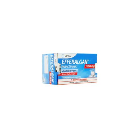 Efferalgan Mg Fruits Rouges Comprimes Effervescents Upsa