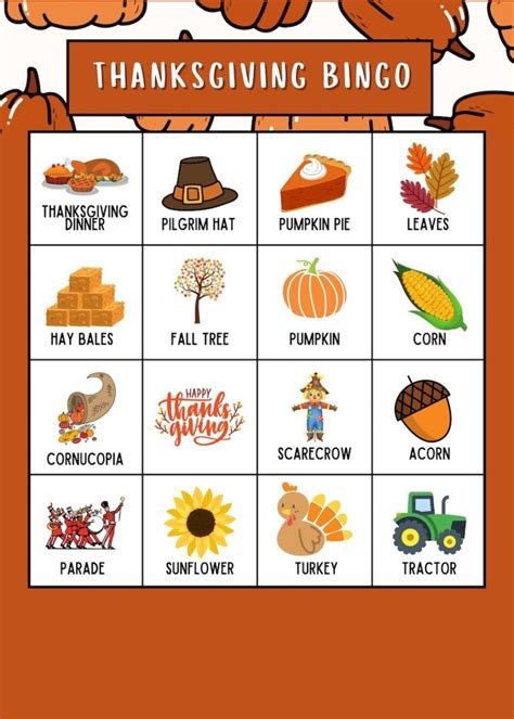 Thanksgiving Bingo Free Printable (30 Game Cards Set) - OriginalMOM