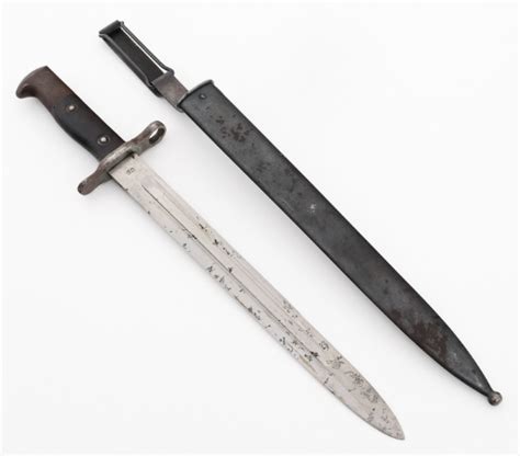 US ARMY MODEL 1892 KRAG BAYONET WITH SCABBARD Guns Military