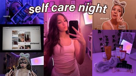 My Self Care Night Routine ♡︎ Realistic Youtube