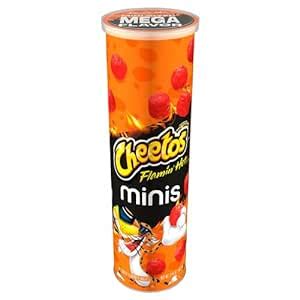 Amazon Minis Cheetos Canister Flamin Hot Bites