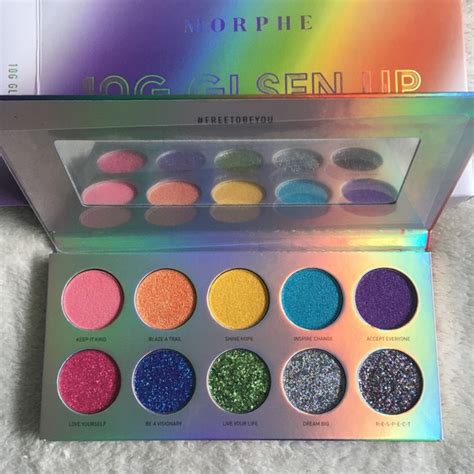 Morphe Makeup Morphe G Artistry Glisten Up Eyeshadow Palette Pride