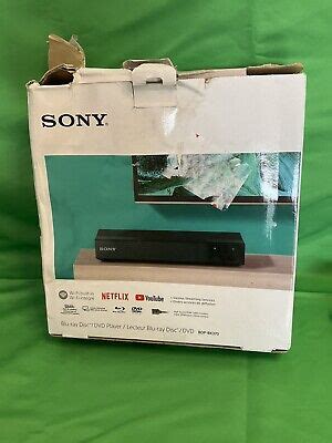 Sony BDP BX370 Blu Ray Disc Player With Built In Wi Fi HDMI Port EBay