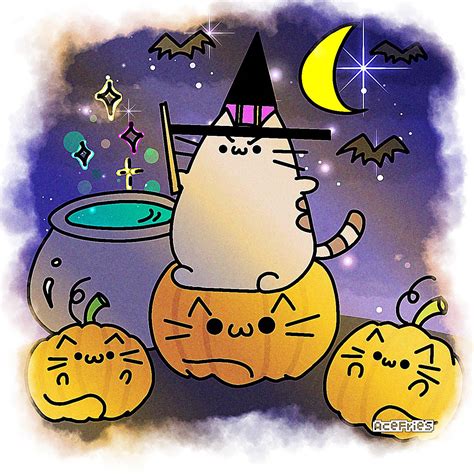 Halloween Pusheen By Ichigo151 On Deviantart