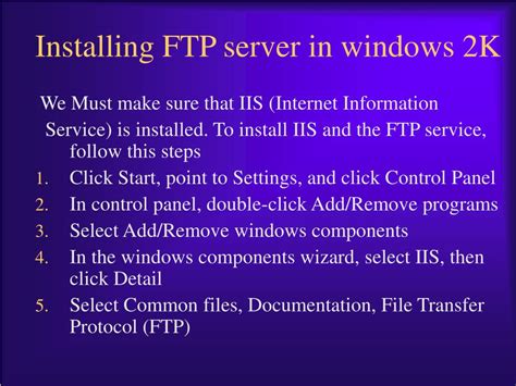 Ppt Ftp Commands Powerpoint Presentation Free Download Id6021730