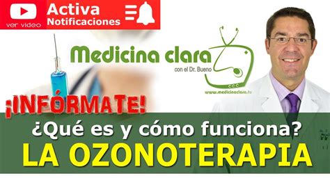 Qué es la Ozonoterapia funciona Ozono para la salud Medicina