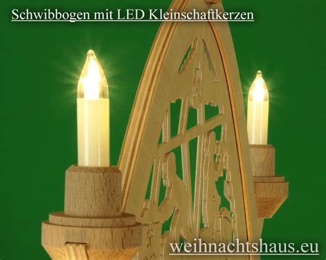 Led Kleinschaftkerze F R Schwibbogen Kerzen Lichterb Gen