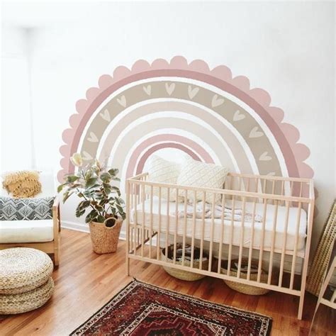 Painel Arco Ris Boho Chic Organizando Quarto De Beb Quartos Para