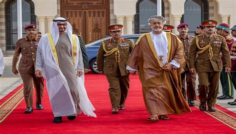 Hm The Sultan Leads Farewell Party For Uae President Times Of Oman Times Of Oman