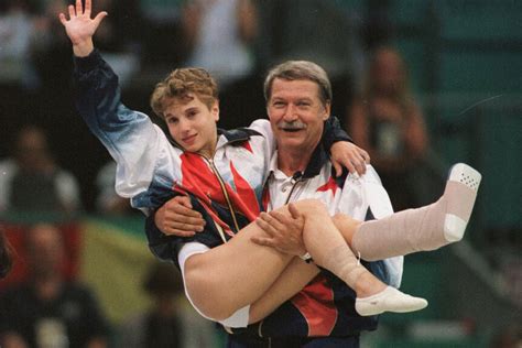 Gymnast Kerri Strug And Chris Kattan Were Twins On Weekend Update