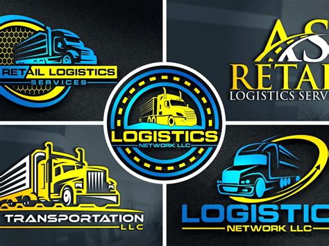 Modern Transport Logistic Trucking Logo Within 12 Hours Upwork