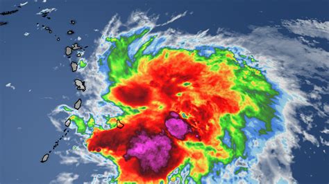 Hurricane Tammy Forms In The Atlantic Th Hurricane Of The Season Wztv