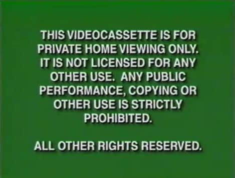 Image - Green FBI Warning 1997-2000 VHS.png | DVD Database | FANDOM ...