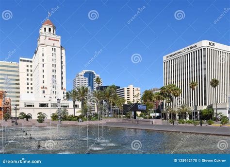 The Breakers Hotel Long Beach California Editorial Image Image Of