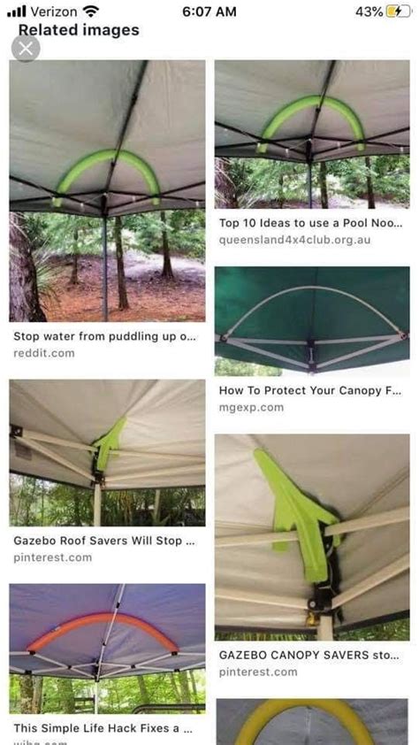 Outdoor Canopy Installation Instructions