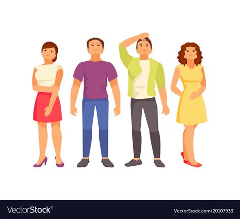 People look up Royalty Free Vector Image - VectorStock