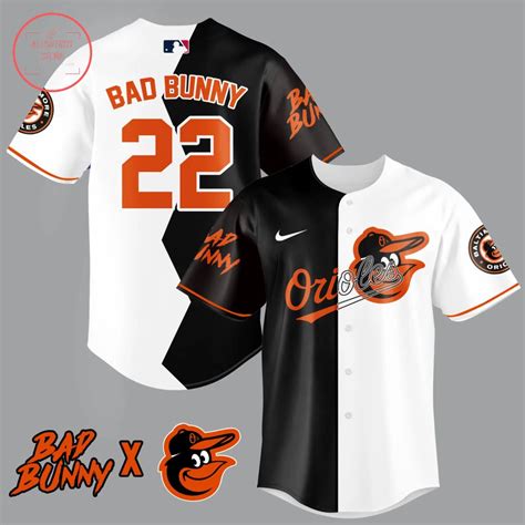 Buy Bad Bunny Baltimore Orioles Baseball Jersey Meteew