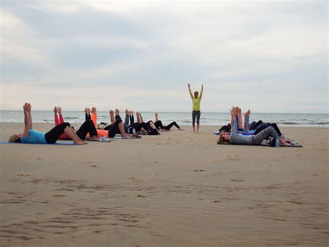 Pilates Op Het Strand Pilates Aan Zee