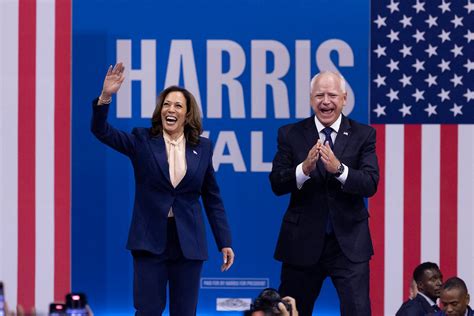 Kamala Harris Escoge A Tim Walz Como Su Candidato A Vicepresidente