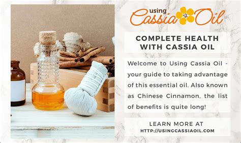 Using Cassia Oil | 7 Ways That Cassia Essential Oil Benefits Your Health