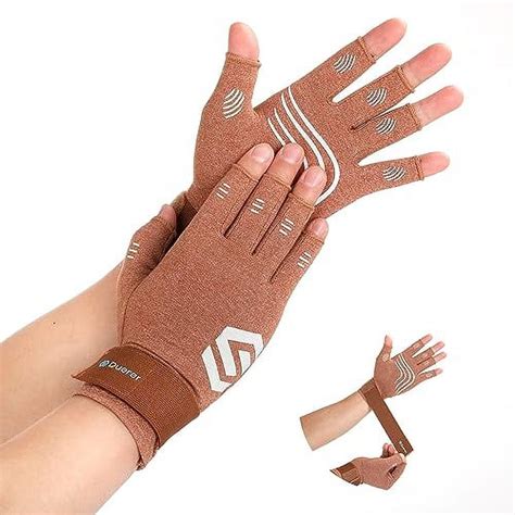 Duerer Arthritis Compression Gloves With Straps Women Men For Rsi