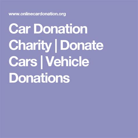 Charity Car Donation Programs Feryviews