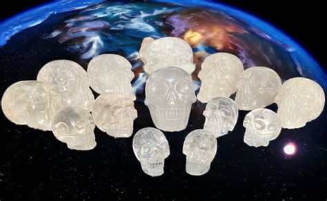 Clear Quartz Crystal Skulls For Sale The Crystal Skull Shop