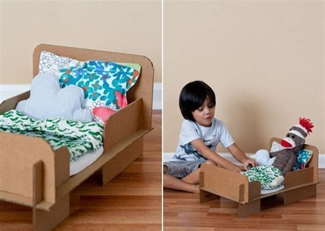 How to make a cardboard bed ~ Home Decorating Ideas