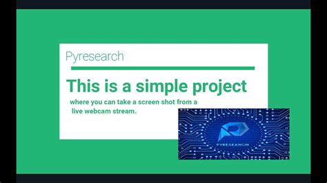 Python Opencv Tutorial Capture Images From Webcam Youtube